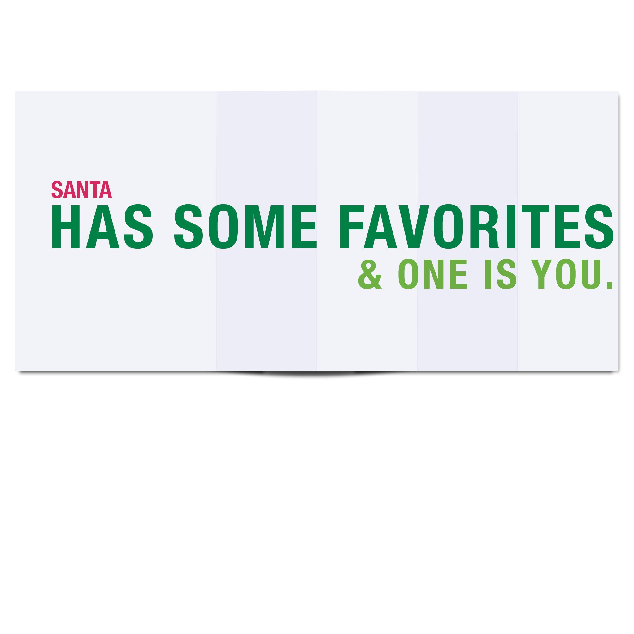 Santa Hates You Funny Christmas Card – FINCH and HARE