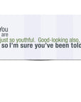 So Old Sarcastic Birthday Card Message
