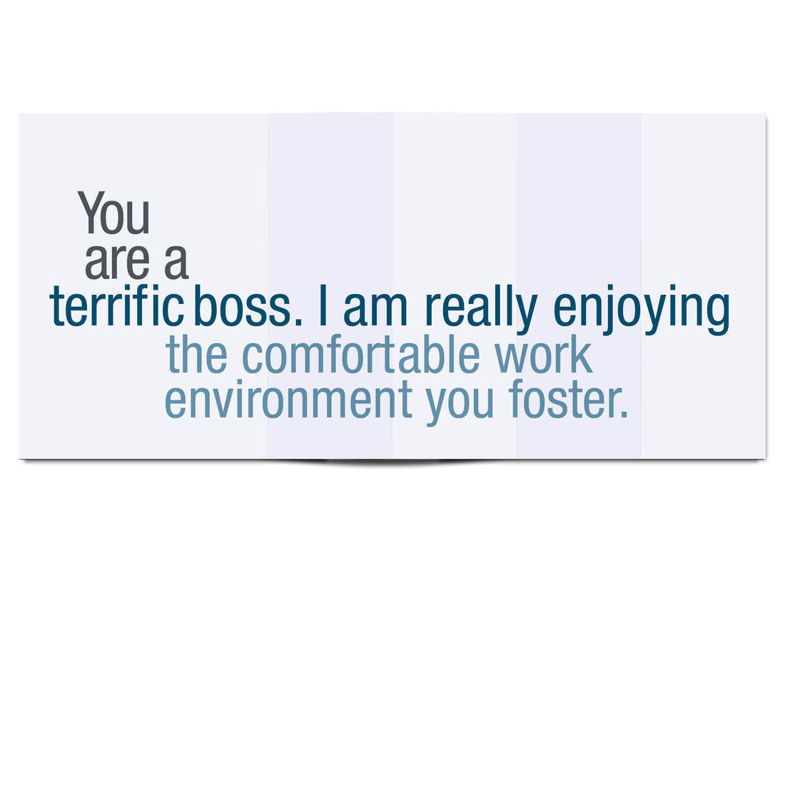 Terrifying Card for Boss