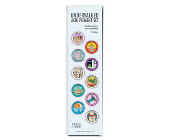 Undervalued Achievement Stickers