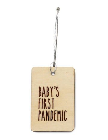 Baby's First Pandemic Ornament | Tag
