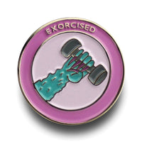 Exorcised Enamel Pin