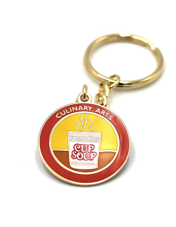 Culinary Arts Cooking Keychain