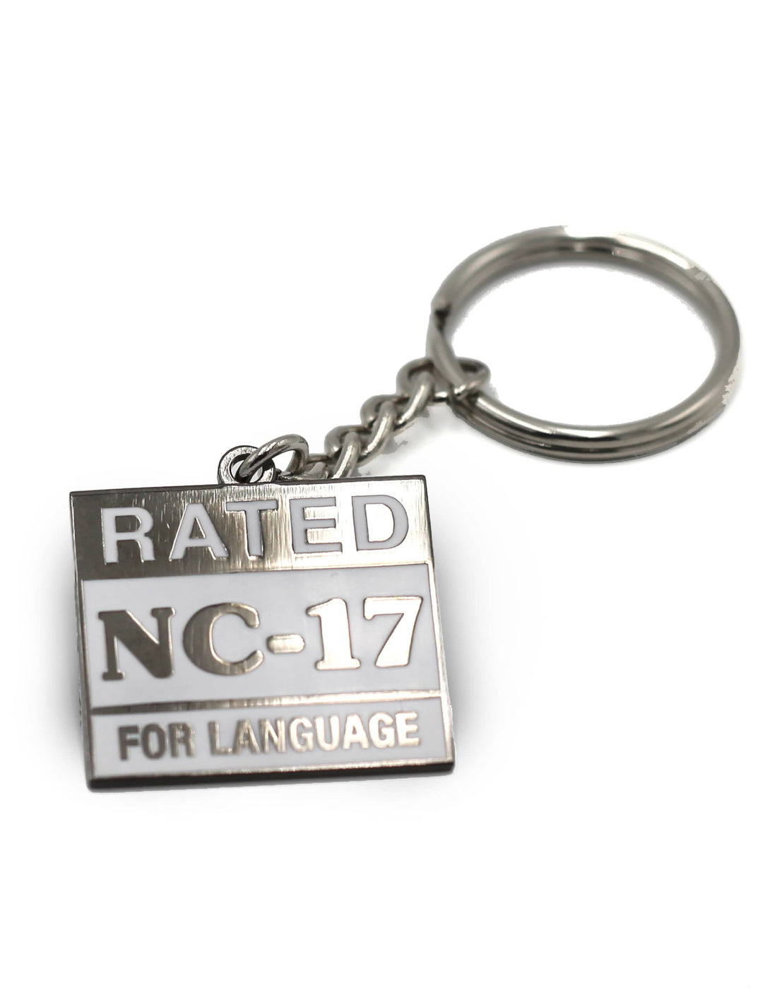 Rated NC-17 Keychain
