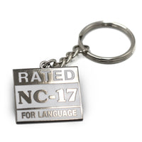 Rated NC-17 Keychain