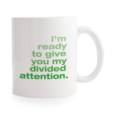 Divided Attention Mug