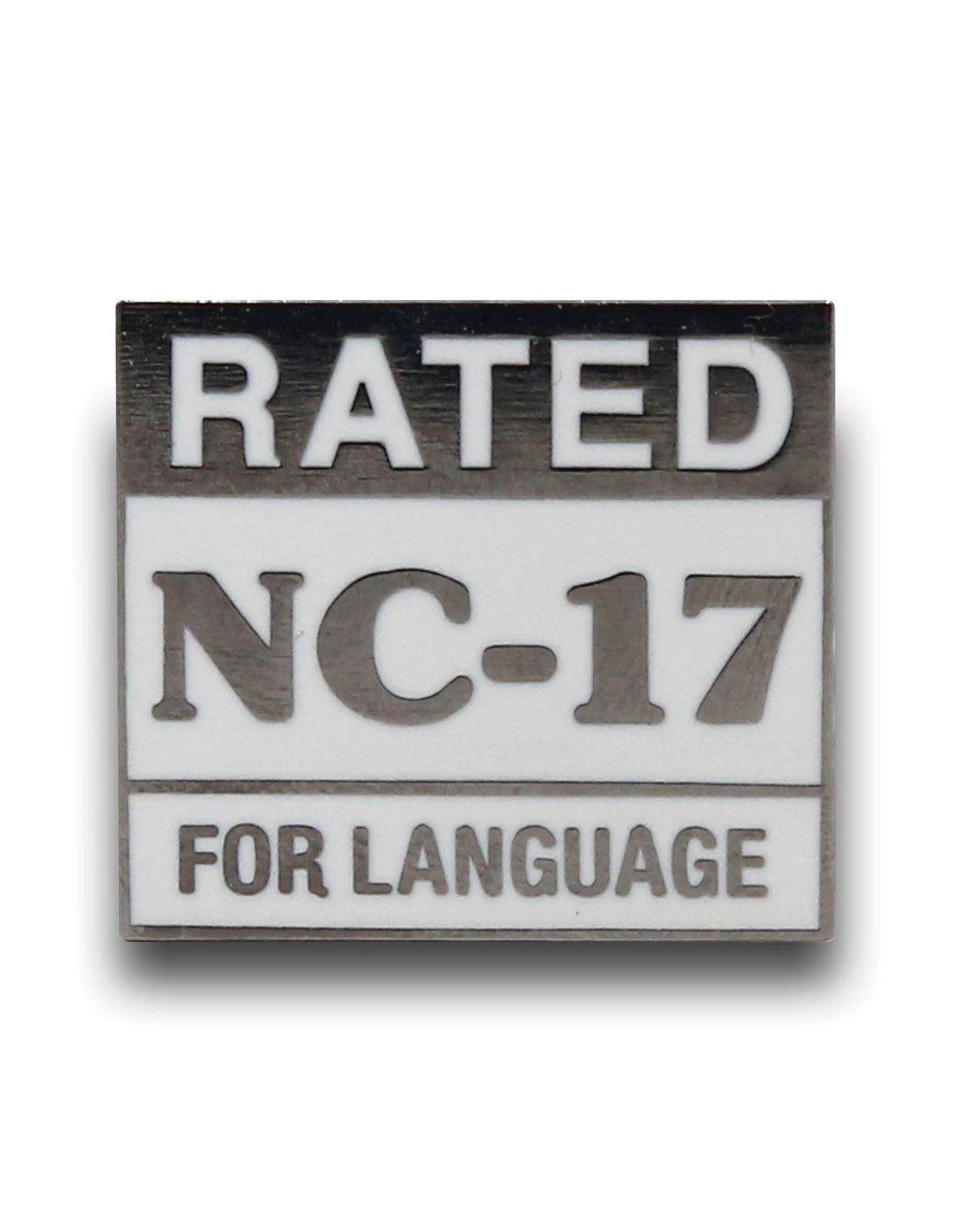 NC-17 Enamel Pin