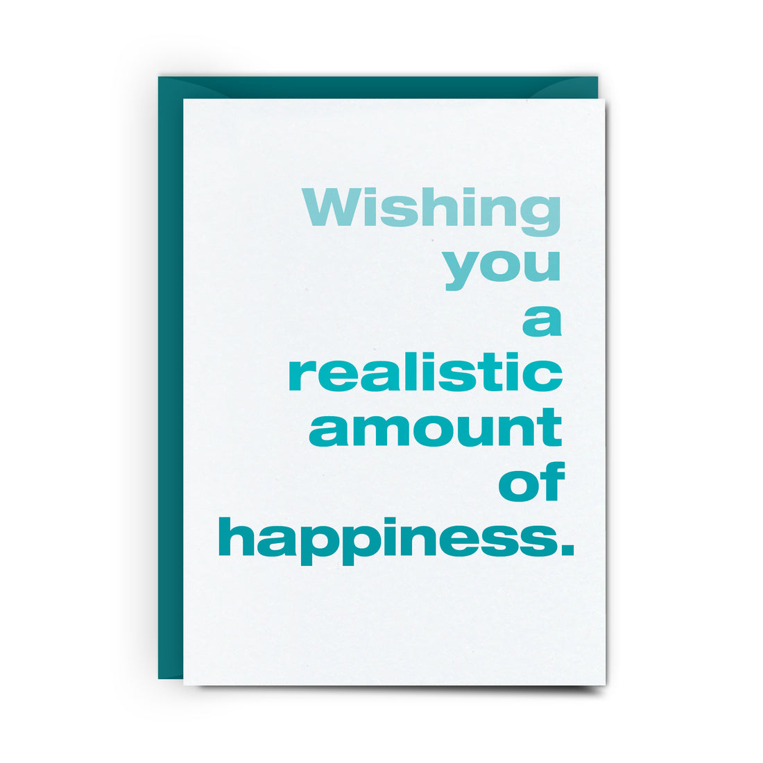 Realistic Happiness - Mini Card