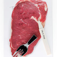 Steak and Potato Note Pad / Sticky Notes