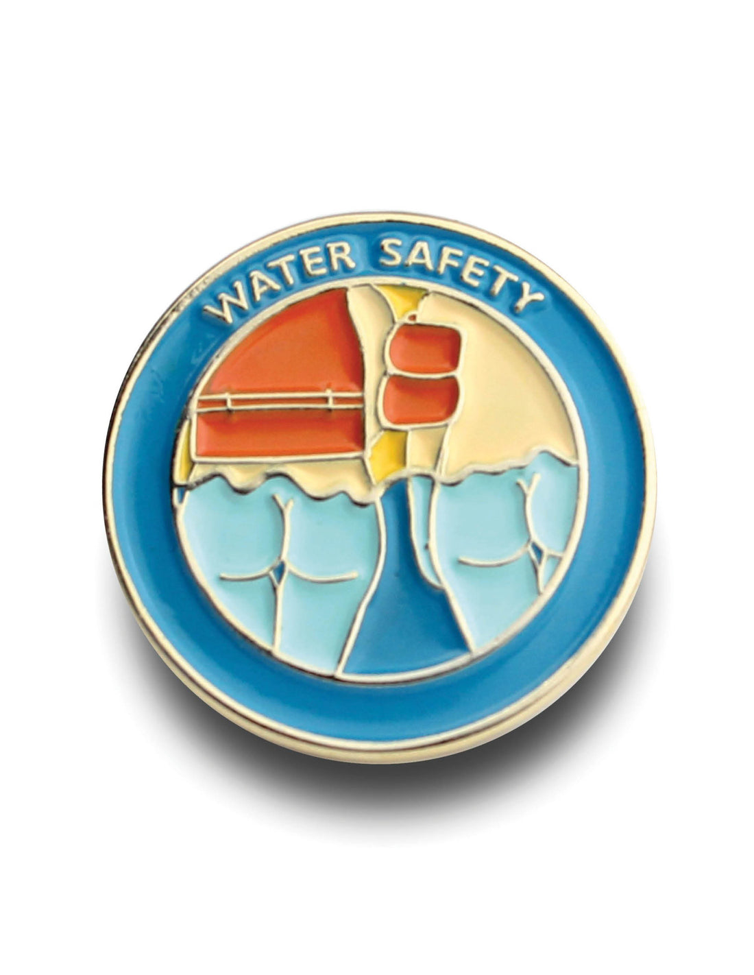 Water Safety Enamel Pin